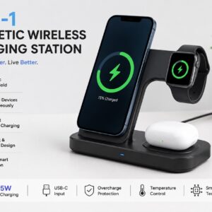 3-1 Wireless Charging Station